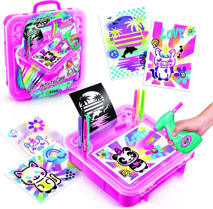 Canal Toys Airbrush Art Activity Case