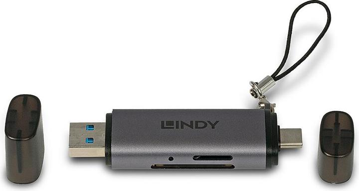 Produktbild Lindy Kartenleser (9-Polig, USB-C)