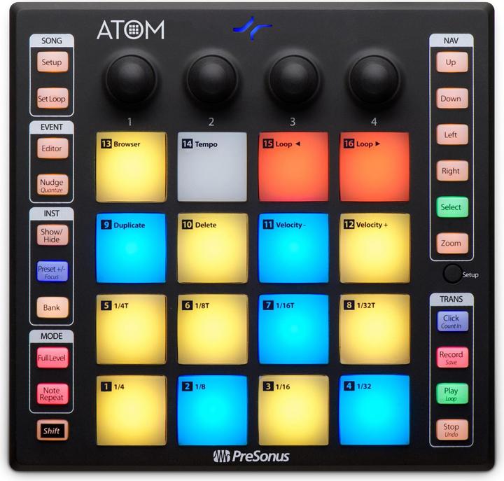 PreSonus Atom (Controllo)