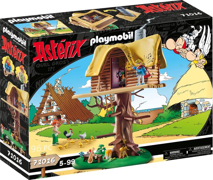 Produktbild Playmobil Asterix: Troubadix mit Baumhaus (71016, Playmobil Asterix)