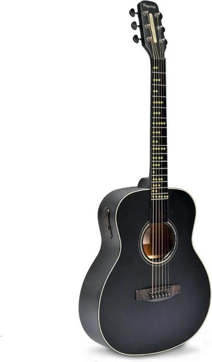 Image du produit Popu Music Guitare western Poputar T2 (Guitare occidentale, Rosewood (matériau de pont), Épicéa (table d'harmonie), Acajou (matériau arrière), Acajou (matériau latéral), Acrylonitrile butadiene styrene (ABS) (matériau de la planche à doigts))