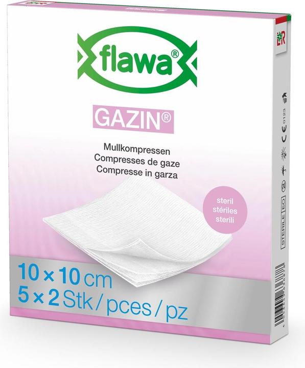 Immagine prodotto Flawa Gazin Mullkompressen 10x10cm steril
