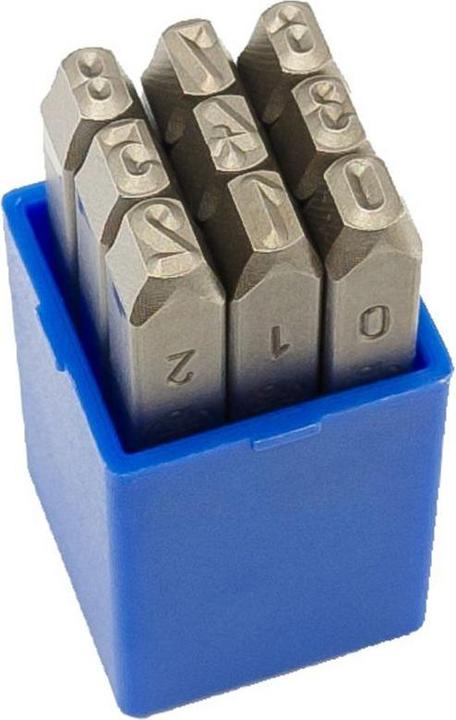 Actual product image Neriox Number punch set