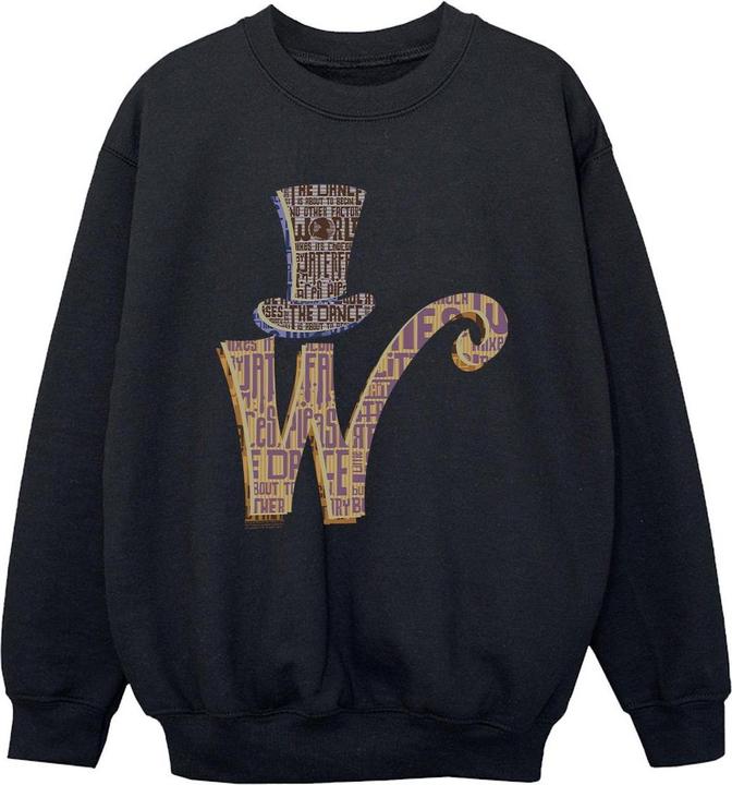 Immagine prodotto Willy Wonka & the Chocolate Factory W Logo Hat Felpa Ragazzi (128)