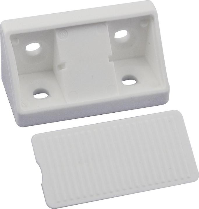 Produktbild EBB Schrankverbinder Universal, 21 x 21 x 44 mm, Kunststoff weiss (100 Stk.)