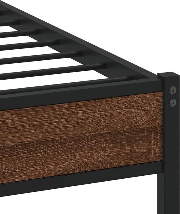 Immagine prodotto VidaXL Letto in metallo Rete a doghe letto singolo Struttura letto senza materasso 107x203cm (107 x 203 cm)