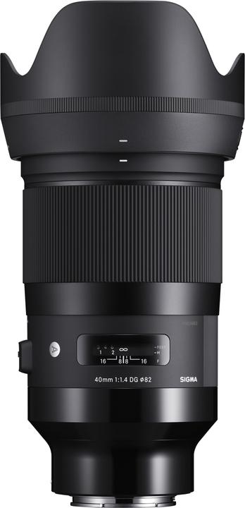 Sigma 40mm f/1.4 DG HSM, Sony E (Sony E, APS-C / DX, Vollformat)