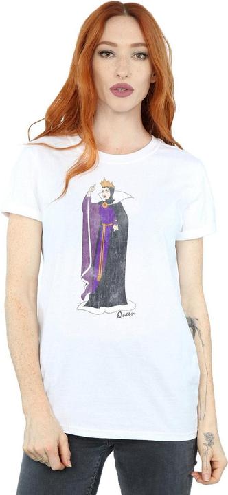 Actual product image Snow White Womens/Ladies Evil Queen Cotton Boyfriend T-Shirt (3XL)