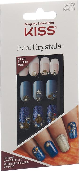 Produktbild KISS Real Crystals - Ambition Alert (Nagelverzierung, Silber)