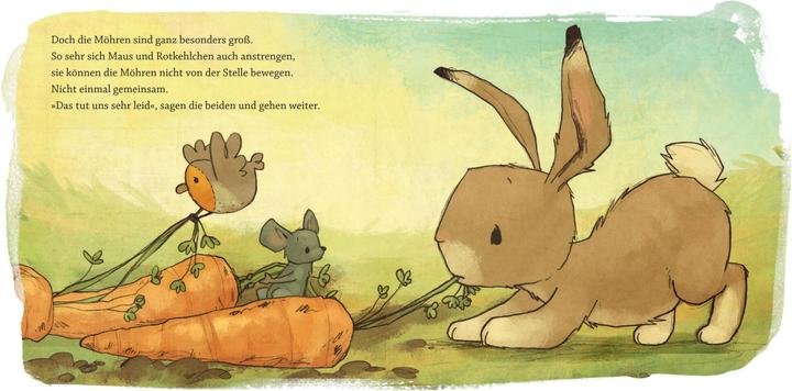 Actual product image Hase, Igel und 1, 2, 3 Möhren (Pappbilderbuch) (German, Michael Engler, 2021)