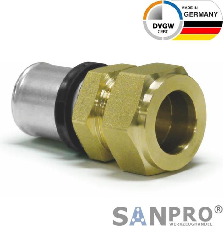Image du produit Sanpro THPRESS Raccord à sertir transition tube cuivre - raccord à compression 26x3 - 28mm (Raccord de tuyauterie)
