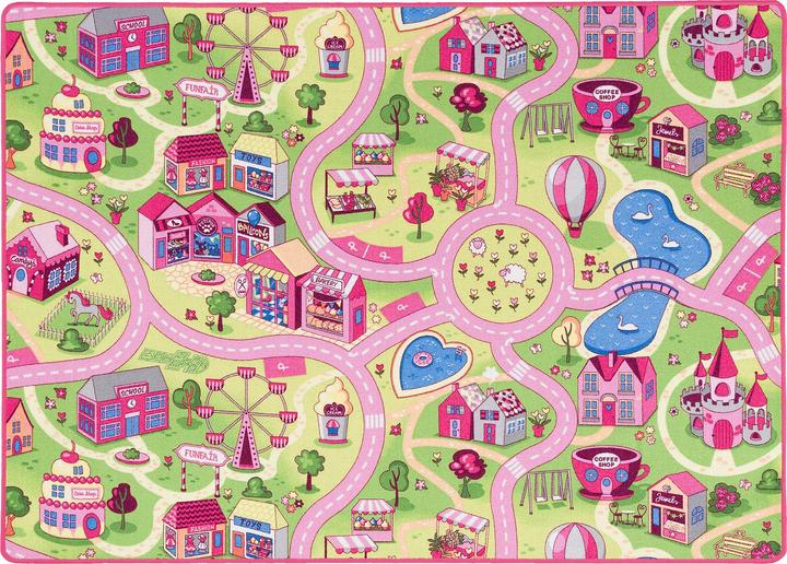 Produktbild Snapstyle Strassenteppich Beidseitig mit zwei Strassenlandschaften Girls (200 x 300 cm)