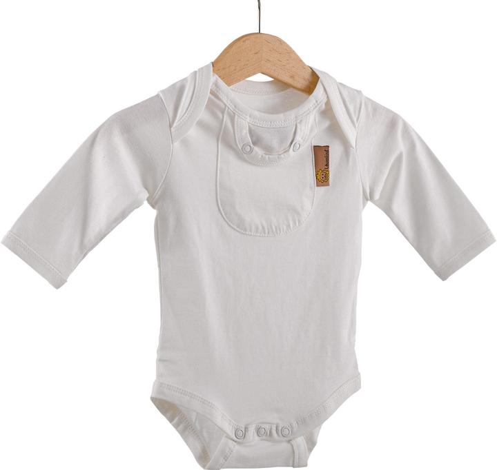 Löwenkind Langarm-Body Weiss Gr. 62/68 (68)