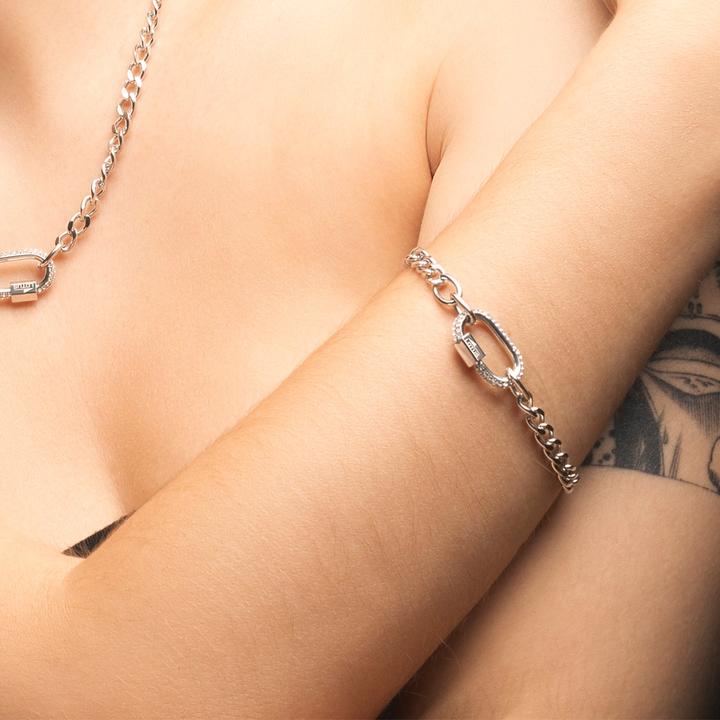 Immagine prodotto Lotus Bracelet (18.50 cm, Acciaio inossidabile)