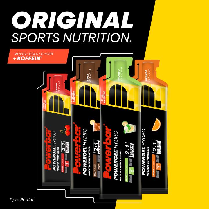 Produktbild Powerbar PowerGel Hydro (Mojito, Koffein, 24 Stk., 1850 g)