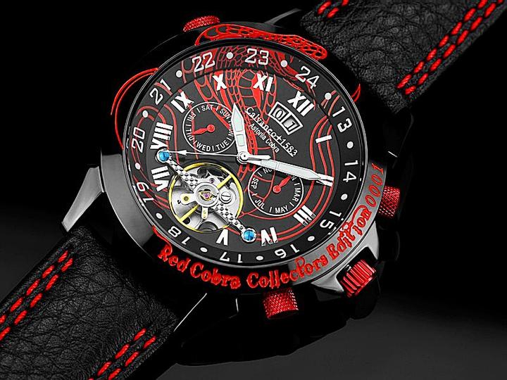 Produktbild Calvaneo 1583 Astonia Red Cobra Collectors automatik (44 mm)