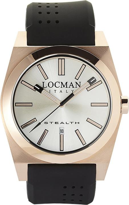 Produktbild Locman Italy Herrenuhr Stealth bicolor Ref. 0201 (Analoguhr, 42 mm)