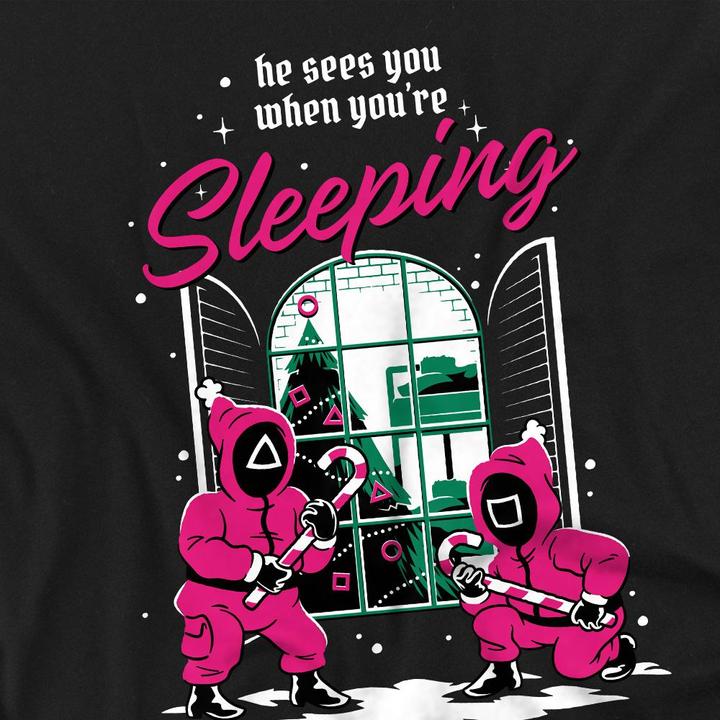 Produktbild Squid Game He Sees You When You're Sleeping TShirt (3XL)
