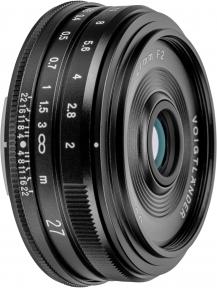 Actual product image Voigtländer Ultron X 27mm / 2.0 black (Fujifilm X, APS-C / DX)