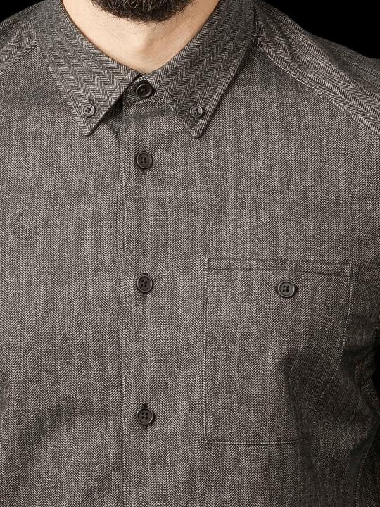 Produktbild Drykorn Herringbone Liet Overshirt Grey (S)