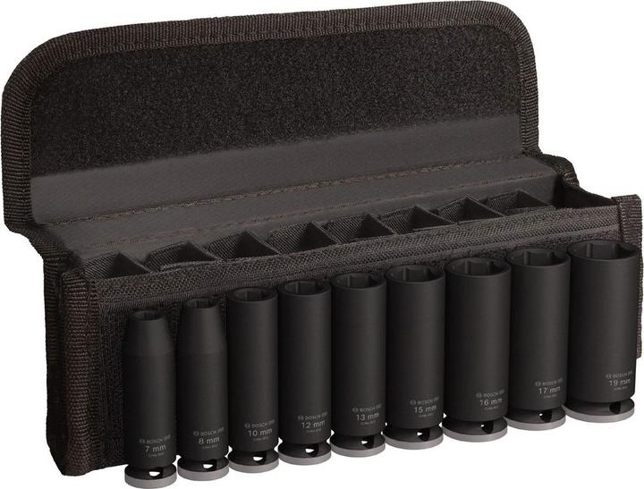 Produktbild Bosch Professional Zubehör Pro Impact (15 mm, 17 mm, 12 mm, 13 mm, 16 mm, 19 mm, 10  mm)
