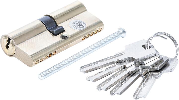 Actual product image BGS Brass Cylinder Lock 70 mm (Profile cylinder)