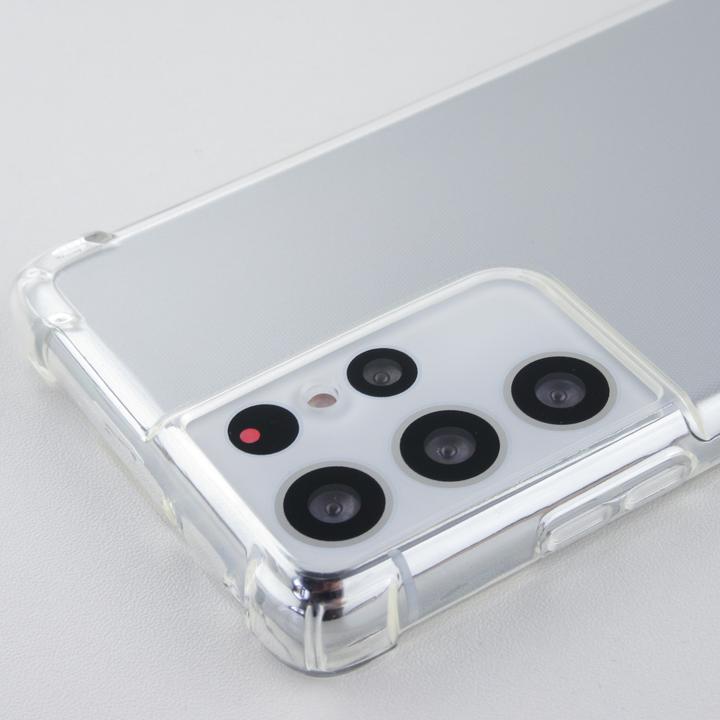 Image du produit PhoneLook Coque Gel Silicone Bumper anti-choc avec protections pour coins (Samsung Galaxy S21 Ultra 5G)