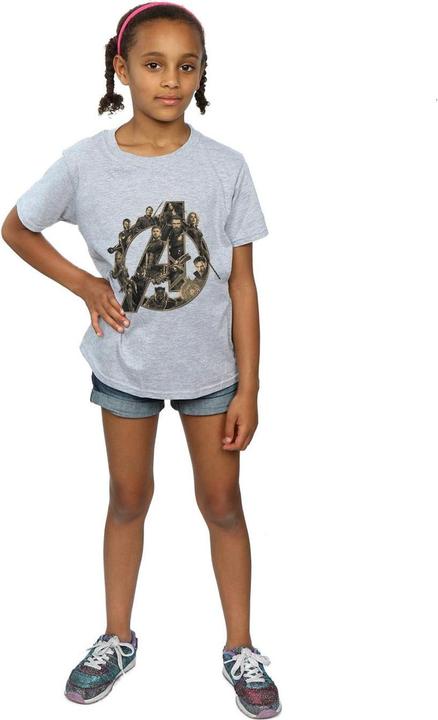 Immagine prodotto Avengers Infinity War Logo Maglietta Ragazze (128)