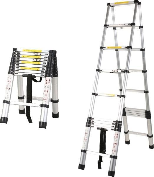Immagine prodotto Manser HWC Scala doppia telescopica in alluminio fino a 2,90 m - 10 pioli