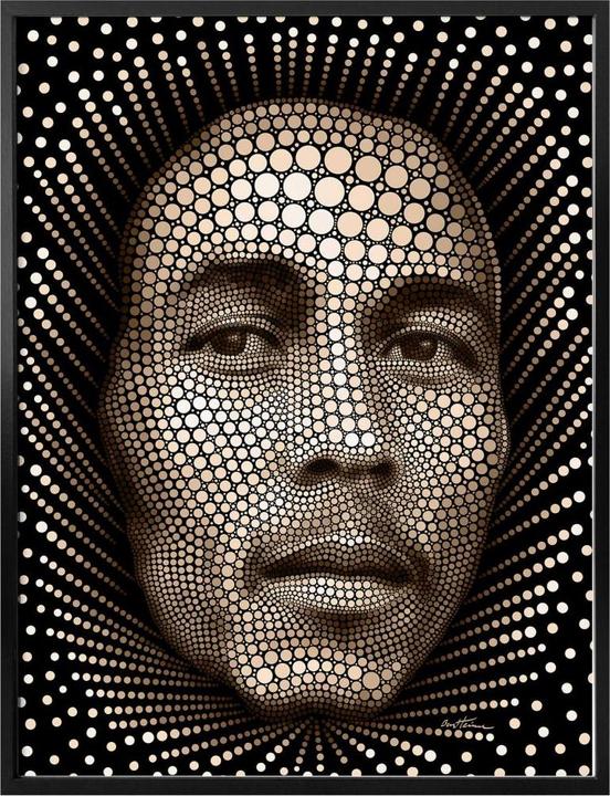 Produktbild Trenddeko Ben Heine - Circlism: Bob Marley (80 x 100 cm)