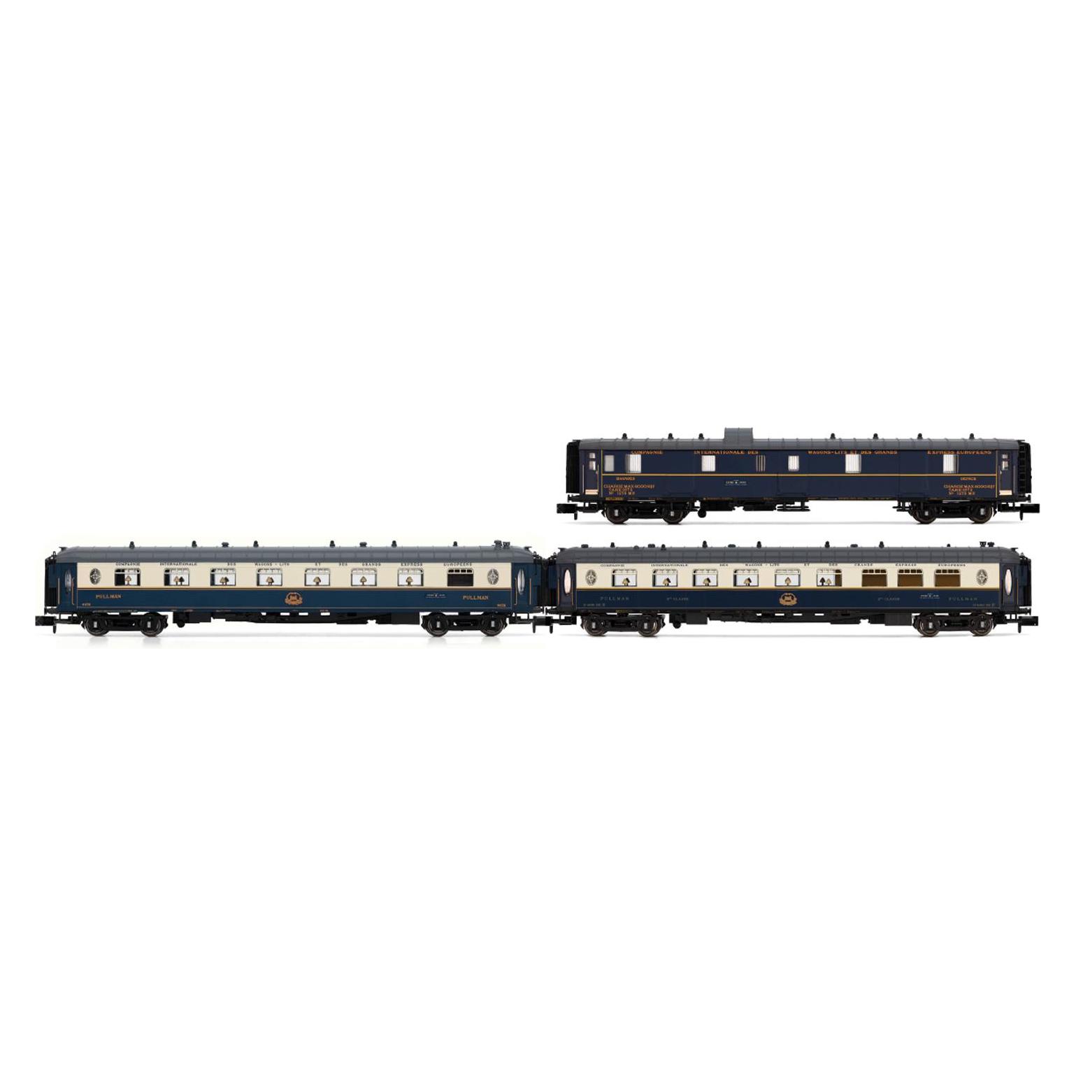 HN4460 Envio Incluido Arnold Set 3 coches CIWL Castellano Expreso - Escala N Ép. IV