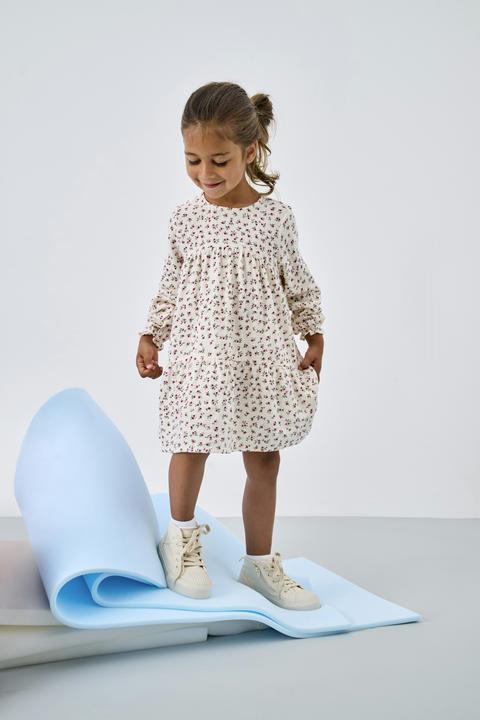 Actual product image Only Kmgthyra Life Ls A-Sh Dress Aop Wvn Noos (128)