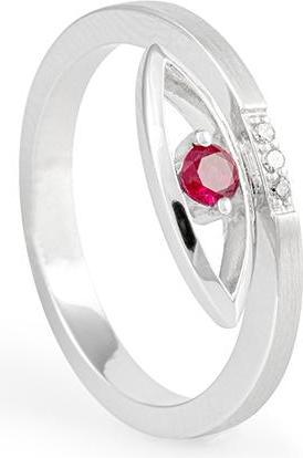 Produktbild Breuning RING - E.RUBIN DUNKEL AA 14 (Exklusiv)/Brill. 0,02 (55, 585/14 K Gold)
