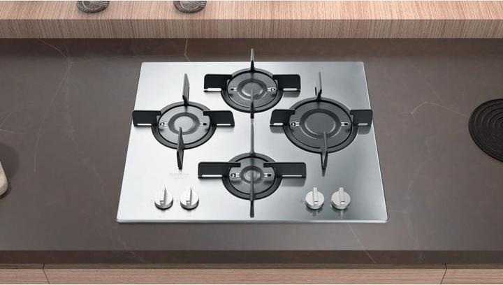 Produktbild Hotpoint FTGHL 641 D/IX/HA Edelstahl-Einbaukochfeld 60 cm Gas 4 Flamme(n)