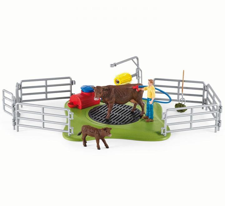 Immagine prodotto Schleich Stazione di lavaggio delle mucche