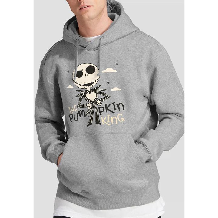 Immagine prodotto The Nightmare Before Christmas Felpa con Cappuccio Re della Zucca Uomo (L)