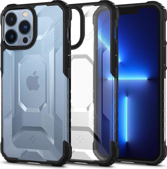 Actual product image Spigen Case Nitro Force Apple iPhone 13 Pro Max Matte Black (Apple iPhone 13 Pro Max)