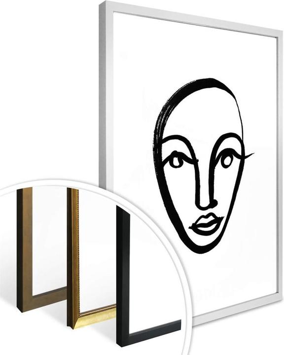 Immagine prodotto Trenddeko Faccia 04 (40 x 50 cm)