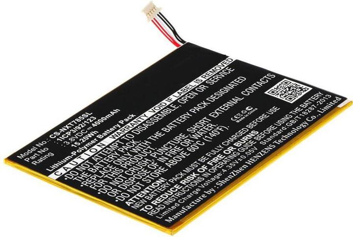 Image du produit CoreParts Batterie pour tablette Nextbook (4000 mAh)