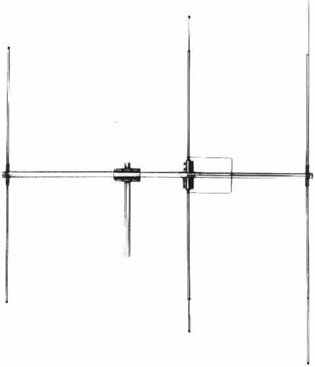 Lemm Simple CB antenna DIRETTIVA D3, 3 elements, 26-30 MHz, 1200 W, gain 9 dB, length 270 cm, Win