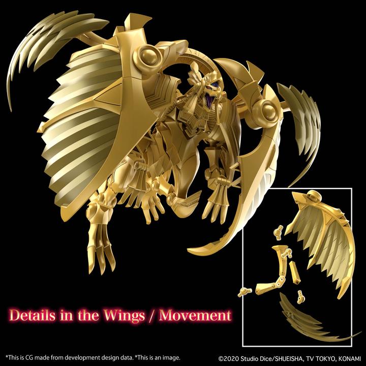 Immagine prodotto Bandai YU-GI-OH! -Supporto per figure. Drago alato di Ra amplificato -Modello in kit