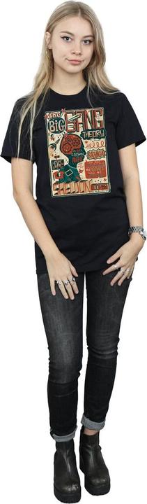 Image du produit Big Bang Theory Femme/Les femmes - T-shirt boyfriend en coton avec affiche infographique (S)