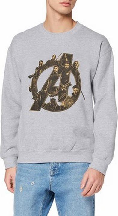 Immagine prodotto Avengers Infinity War Felpa Logo Uomo (3XL)