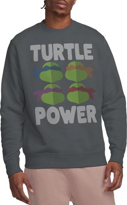 Actual product image Teenage Mutant NT Unisex Adult Turtle Power Faces Sweatshirt (XL)
