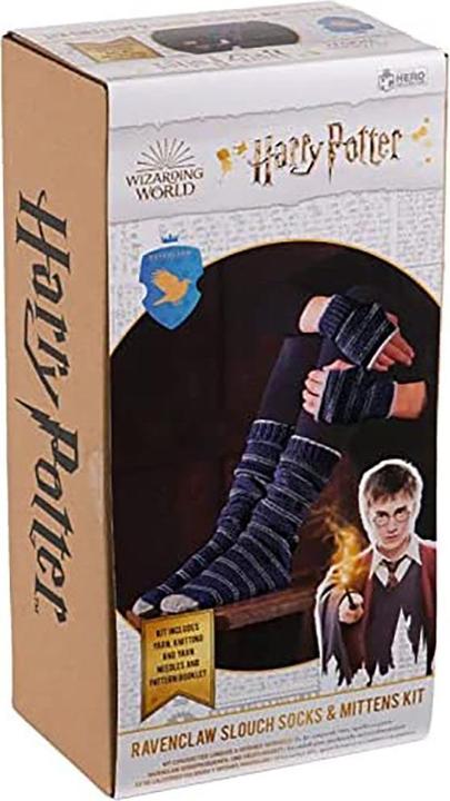 Produktbild Thumbs Up Harry Potter - Ravenclaw Strick Set Haussocken und Fäustlinge
