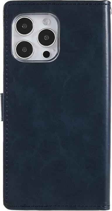Produktbild iPhone 14 Pro - Blue Moon Etui Hülle dunkelblau (Apple iPhone 14 Pro)