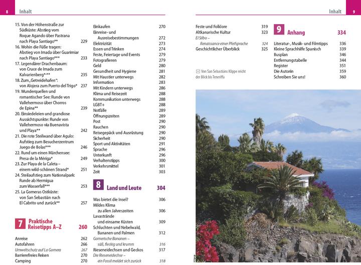 Produktbild Reiseführer La Gomera mit 20 Wanderungen und Faltplan (Deutsch, Izabella Gawin, 2023)