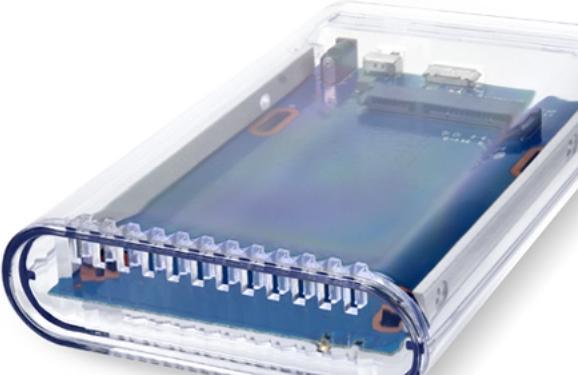 Actual product image OWC Mercury On-The-Go 2.5" Portable USB 3.0 Enclosure kit for SATA HDD and SSD (2.5")