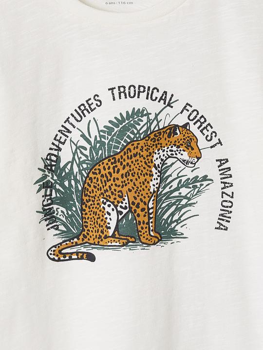 Actual product image Vertbaudet Jungen T-Shirt mit Naturmotiv, Recycling-Baumwolle (110)