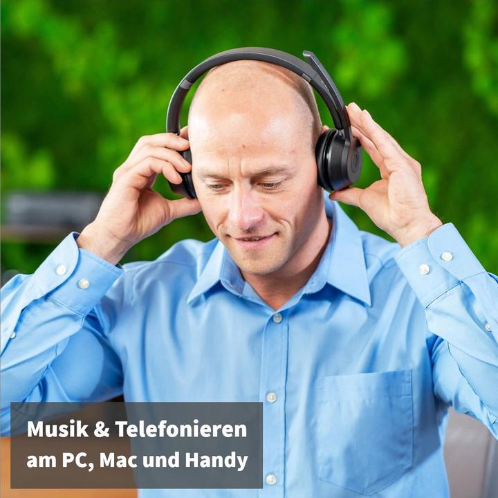 Produktbild Gequdio Bluetooth Headset GB-2 mit Ladestation (Kabellos)